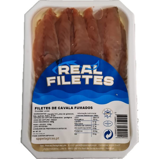 Imagem de Filetes de Cavala Fumados REAL FILETES emb.100g