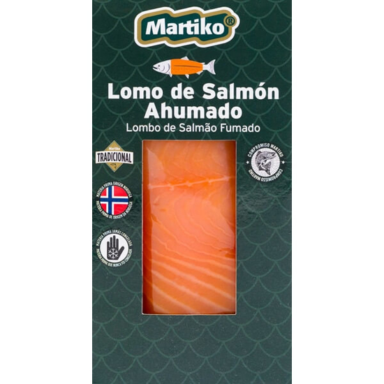 Imagem de Lombo de Salmão Fumado MARTIKO emb.150g