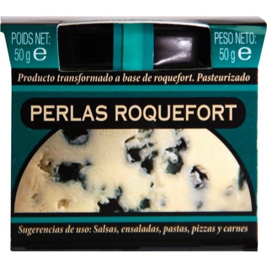 Imagem de Pérolas de Queijo Roquefort CATALIMENT frasco 50g