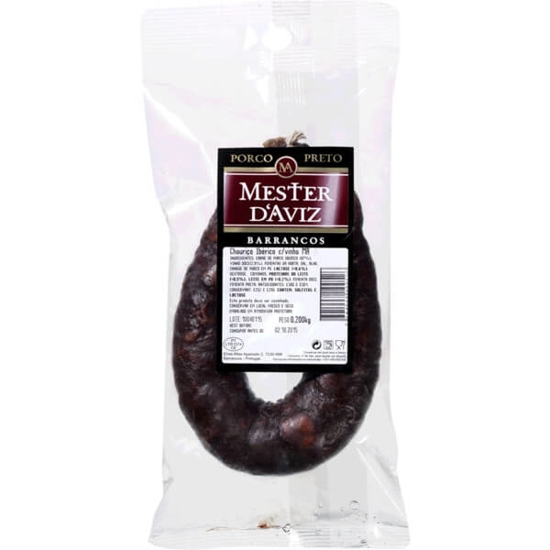 Imagem de Chouriço de Porco Preto Ibérico com Vinho MESTER D'AVIZ emb.200g