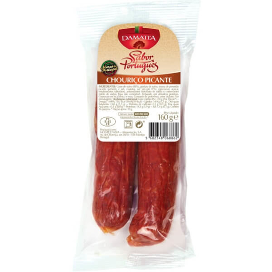 Imagem de Chouriço Picante DAMATTA SABOR PORTUGUÊS emb.160g