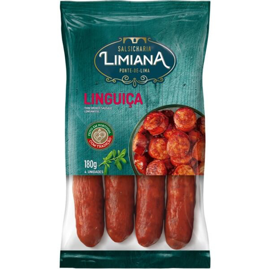 Imagem de Linguiça SALSICHARIA LIMIANA unidade 180g