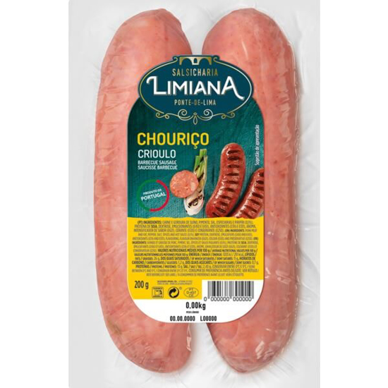 Imagem de Chouriço Crioulo SALSICHARIA LIMIANA unidade 200g