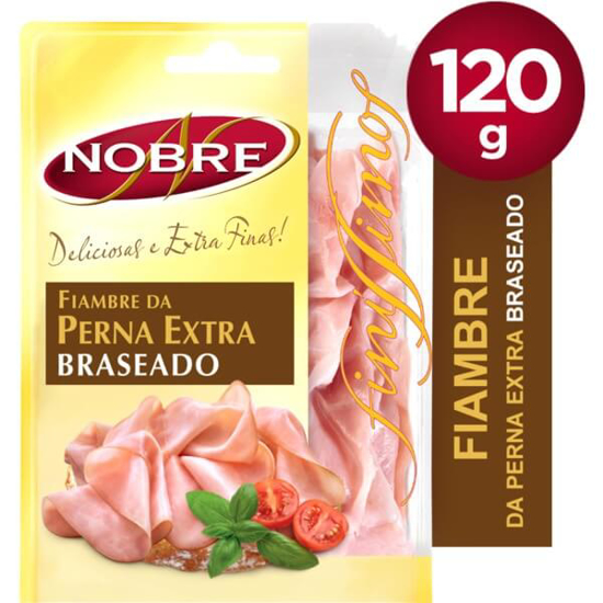 Imagem de Fiambre da Perna Extra Braseado NOBRE emb.120g