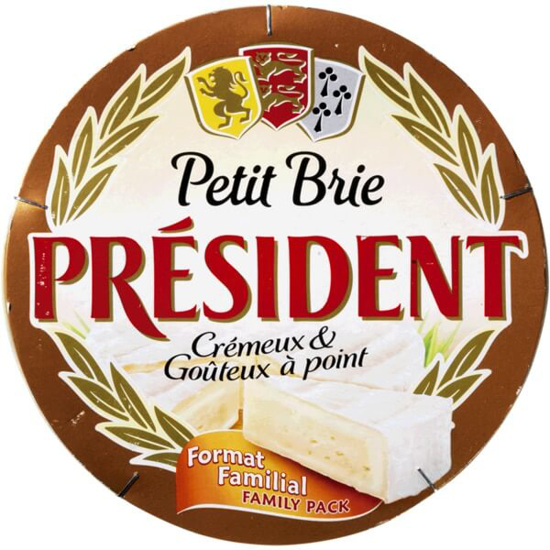 Imagem de Queijo de França Petit Brie 60% PRÉSIDENT emb.500g