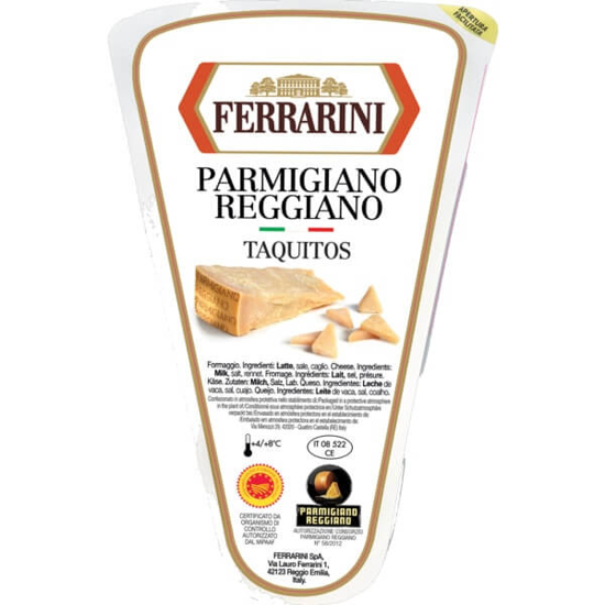 Imagem de Queijo de Itália Parmigiano Reggiano Taquit sem Fosfatos FERRARINI emb.200g