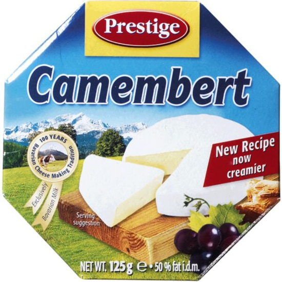 Imagem de Queijo da França Camembert PRESTIGE unidade 125g