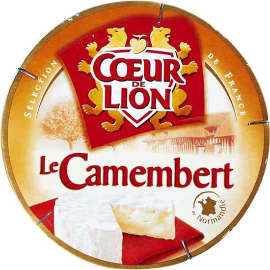 Imagem de Queijo Camembert COEUR DE LION emb.250g