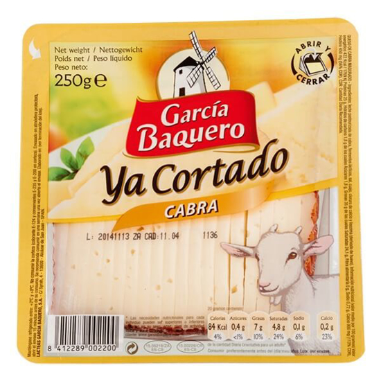 Imagem de Queijo de Espanha de Cabra GARCÍA BAQUERO unidade 250g