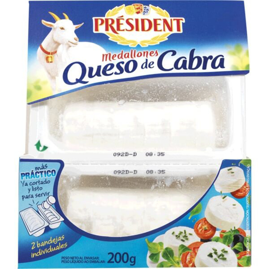 Imagem de Queijo de Cabra Medalhões PRÉSIDENT emb.200g