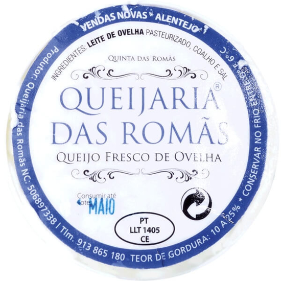 Imagem de Queijo Fresco de Ovelha QUEIJARIA DAS ROMÃS emb.120g