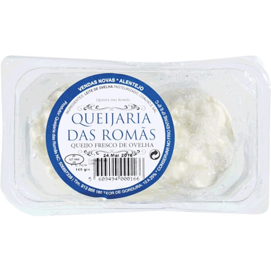 Imagem de Queijo Fresco de Ovelha QUEIJARIA DAS ROMÃS Pack 2 emb.140g