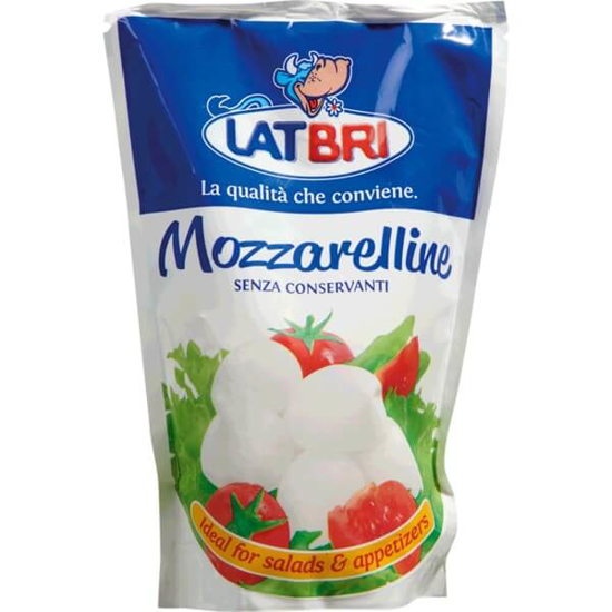 Imagem de Queijo Mozzarella em Porções LATBRI emb.150g