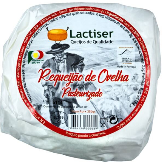 Imagem de Requeijão de Ovelha Pasteurizado LACTISER emb.250g