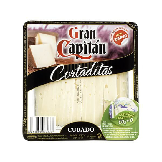 Imagem de Queijo de Espanha Curado GRAN CAPITAN emb.210g