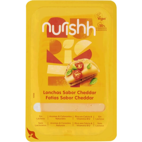 Imagem de Especialidade Vegan Fatias Cheddar NURISHH emb.160g