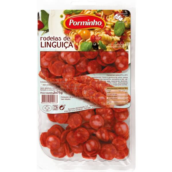 Imagem de Rodelas de Linguiça PORMINHO Pack 2 emb.150g