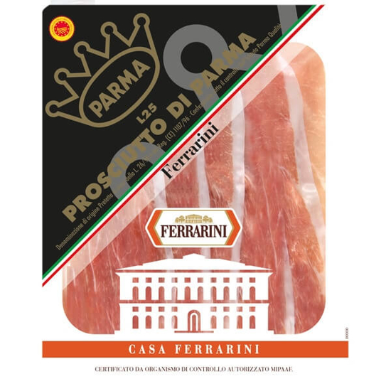 Imagem de Presunto de Parma em Fatias DOP FERRARINI emb.90g