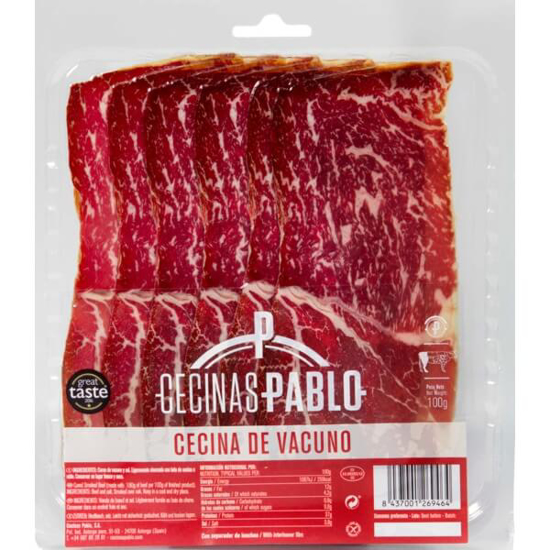 Imagem de Cecina Curada em Fatias sem Glúten CECINAS PABLO emb.100g