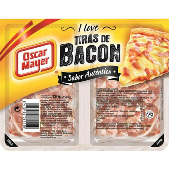 Imagem de Bacon em Tiras sem Glúten OSCAR MAYER emb.130g