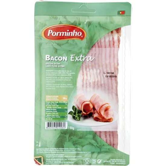 Imagem de Bacon Extra em Fatias Finas PORMINHO emb.150g