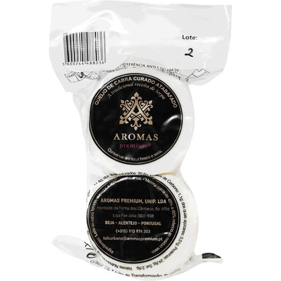 Imagem de Queijo de Cabra Curado AROMAS PREMIUM Pack 2 unidade 180g