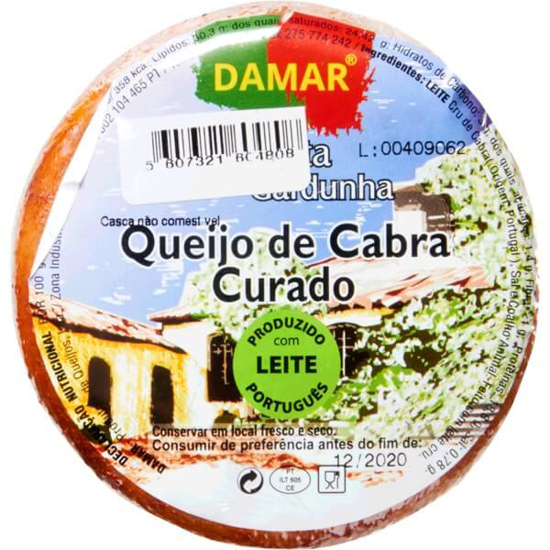 Imagem de Queijo de Cabra Curado DAMAR unidade 250g