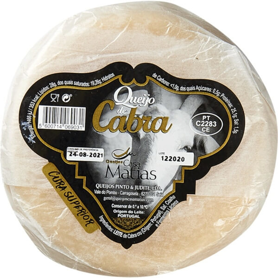 Imagem de Queijo de Cabra Cura Superior CASA MATIAS unidade 400g