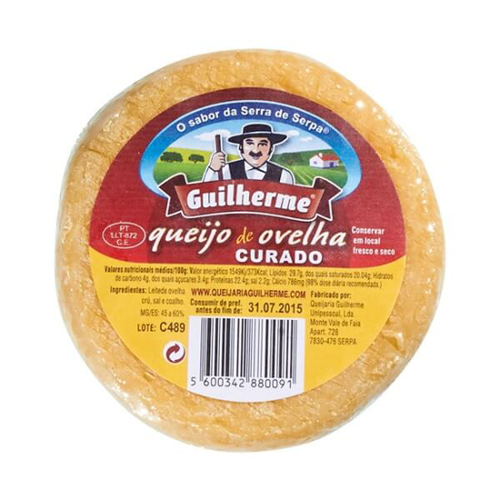 Imagem de Queijo de Ovelha Curado GUILHERME unidade 110g