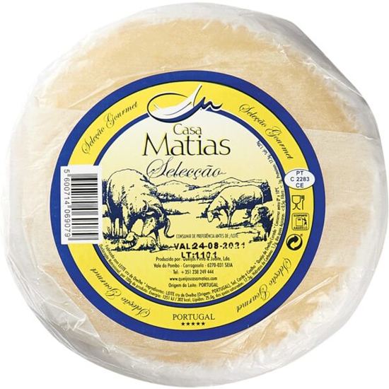 Imagem de Queijo de Ovelha Amanteigado Selecção CASA MATIAS unidade 500g