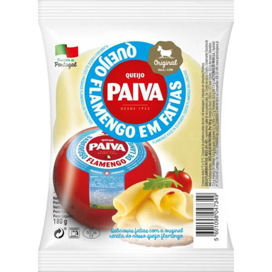 Imagem de Queijo Flamengo Fatiado PAIVA emb.180g