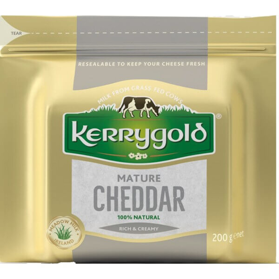 Imagem de Queijo Cheddar Branco Maduro KERRYGOLD emb.200g