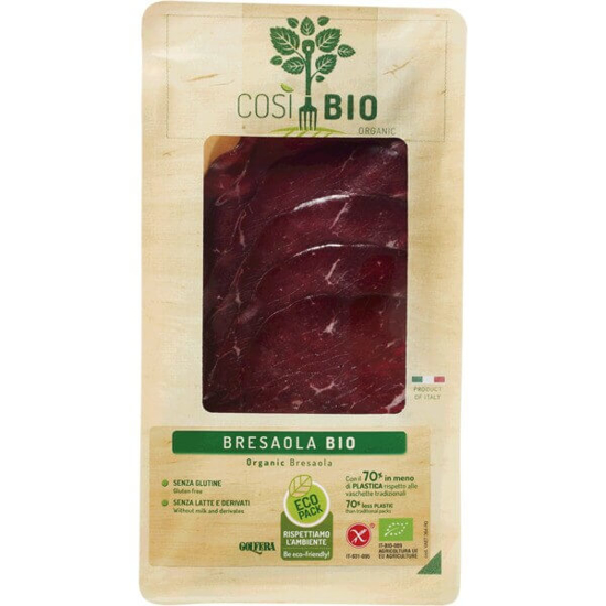 Imagem de Bresaola em Fatias Biológica COSI BIO unidade 80g