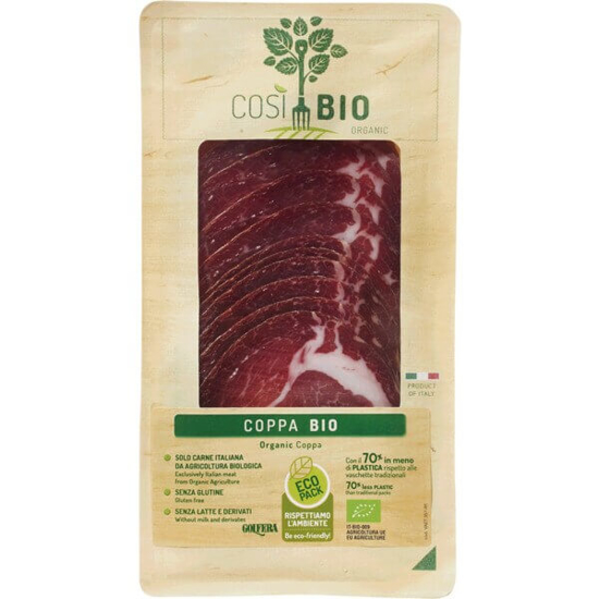 Imagem de Coppa em Fatias Biológica COSI BIO unidade 80g