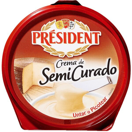 Imagem de Queijo Creme Semi Curado PRÉSIDENT emb.125g