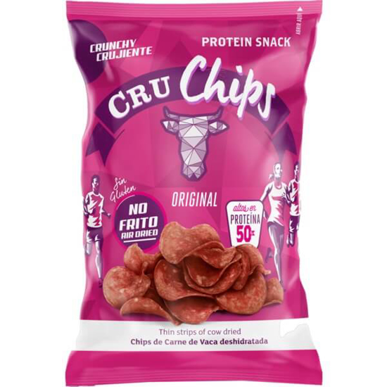 Imagem de Snack de Carne de Vaca Desidratado Light CRU CHIPS unidade 25g