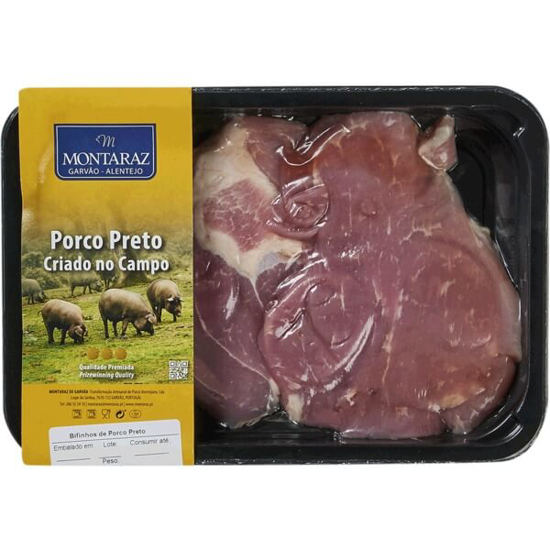 Imagem de Bifinhos de Porco Preto Criado no Campo MONTARAZ emb.250g