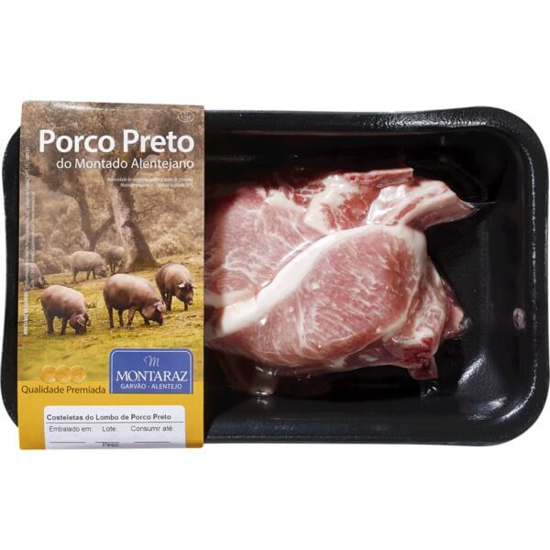 Imagem de Costeletas do Lombo de Porco Preto MONTARAZ emb.250g