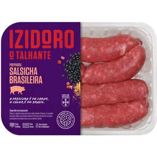 Imagem de Salsicha Brasileira de Porco IZIDORO O TALHANTE emb.600g
