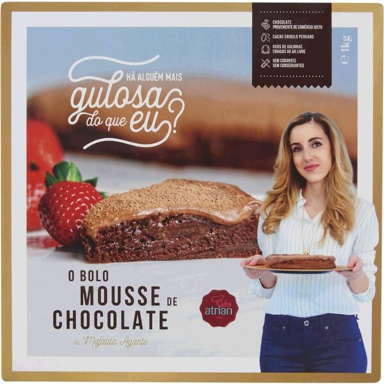 Imagem de Bolo de Mousse de Chocolate Atrian emb.1kg