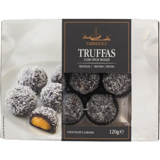 Imagem de Trufas com Ovos Moles Regional FABRIDOCE emb.120g