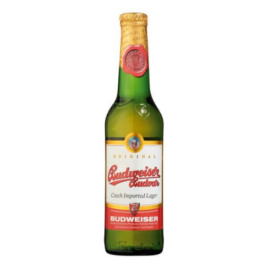 Imagem de Cerveja da República Checa BUDWEISER BUDVAR garrafa 33cl