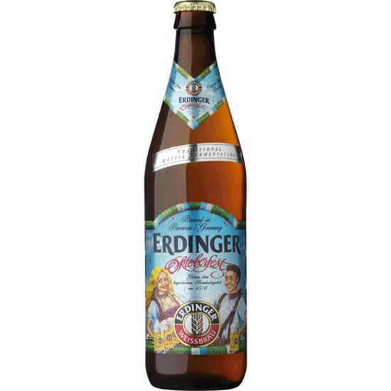 Imagem de Cerveja da Alemanha Oktoberfest ERDINGER garrafa 50cl