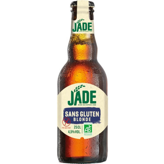 Imagem de Cerveja de França Blonde Biológica sem Glúten JADE garrafa 25cl