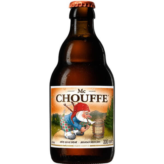 Imagem de Cerveja da Bélgica Brune MC CHOUFFE garrafa 33cl