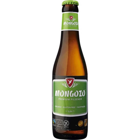 Imagem de Cerveja da Bélgica Biológica sem Glúten MONGOZO garrafa 25cl