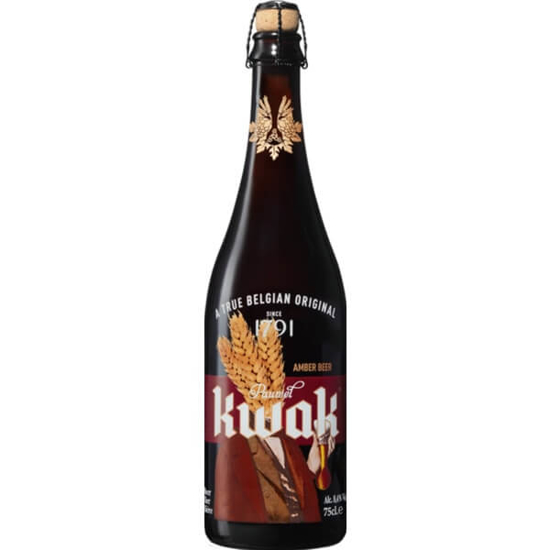 Imagem de Cerveja da Bélgica KWAK garrafa 75cl