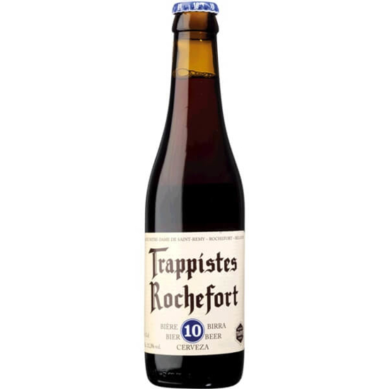 Imagem de Cerveja da Bélgica 10º TRAPPISTES ROCHEFORT garrafa 33cl