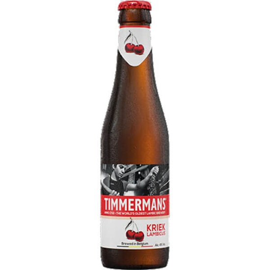 Imagem de Cerveja da Bélgica com Sabor a Cereja TIMMERMANS garrafa 25cl