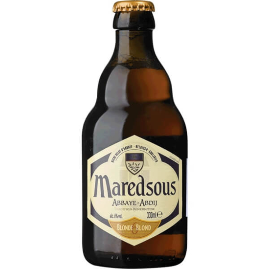 Imagem de Cerveja da Bélgica Abbaye-Abdij MAREDSOUS garrafa 33cl